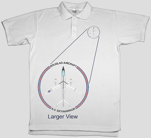 A-3 Skywarrior Polo Shirt